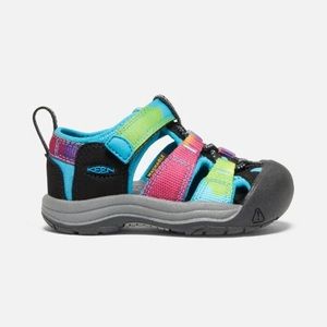 Keen Toddler Newport H2 in Rainbow Tie Dye size 7c
